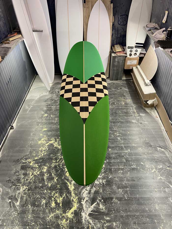 longboard surf design vintage