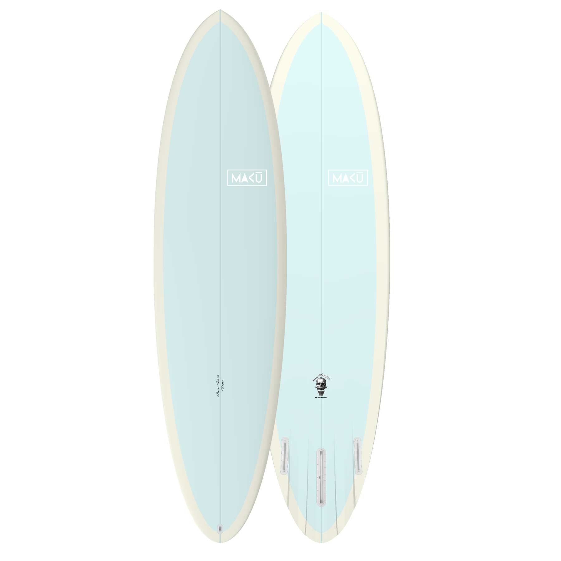 twin fin mid length channel maku surf epoxy