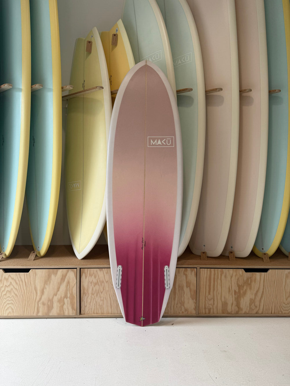 Shortboard Twin Diamond Tail 5'11