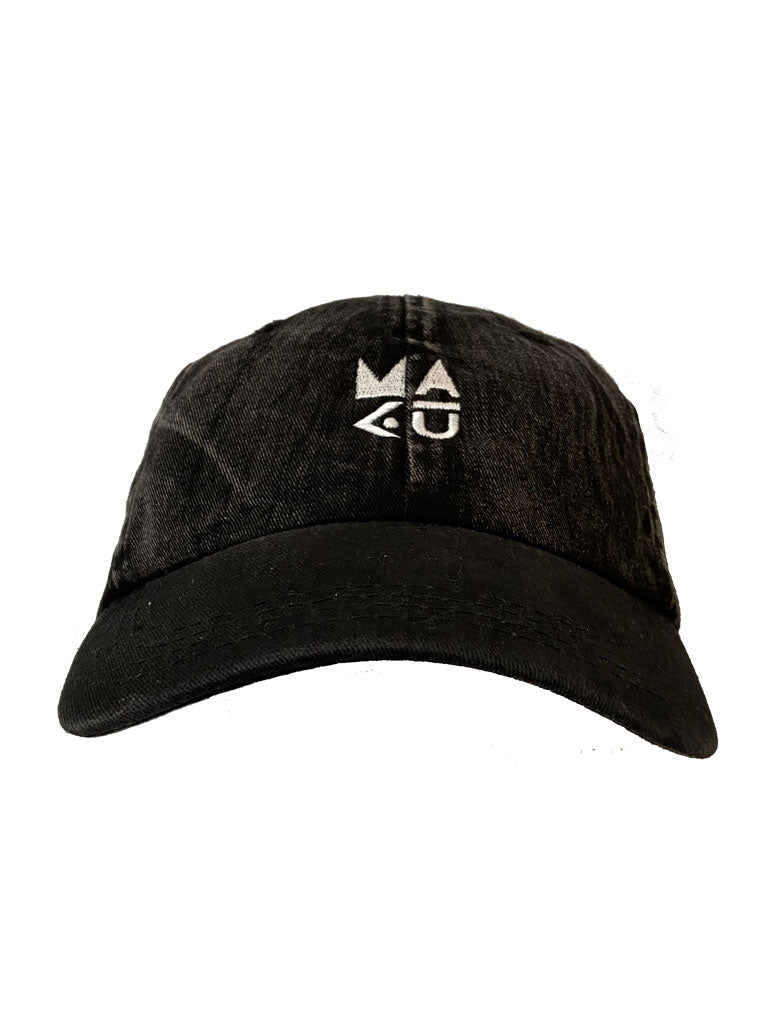 maku casquette jean noir low
