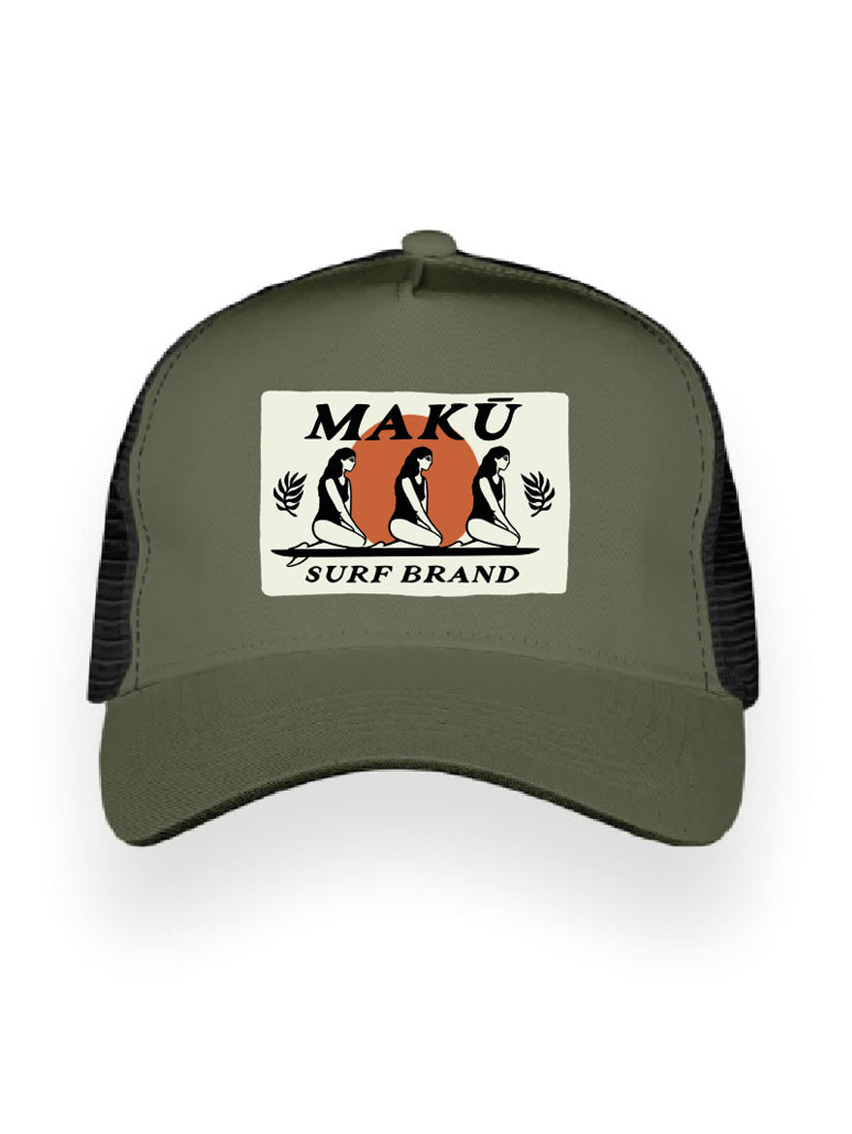 maku casquette surfeuses khaki