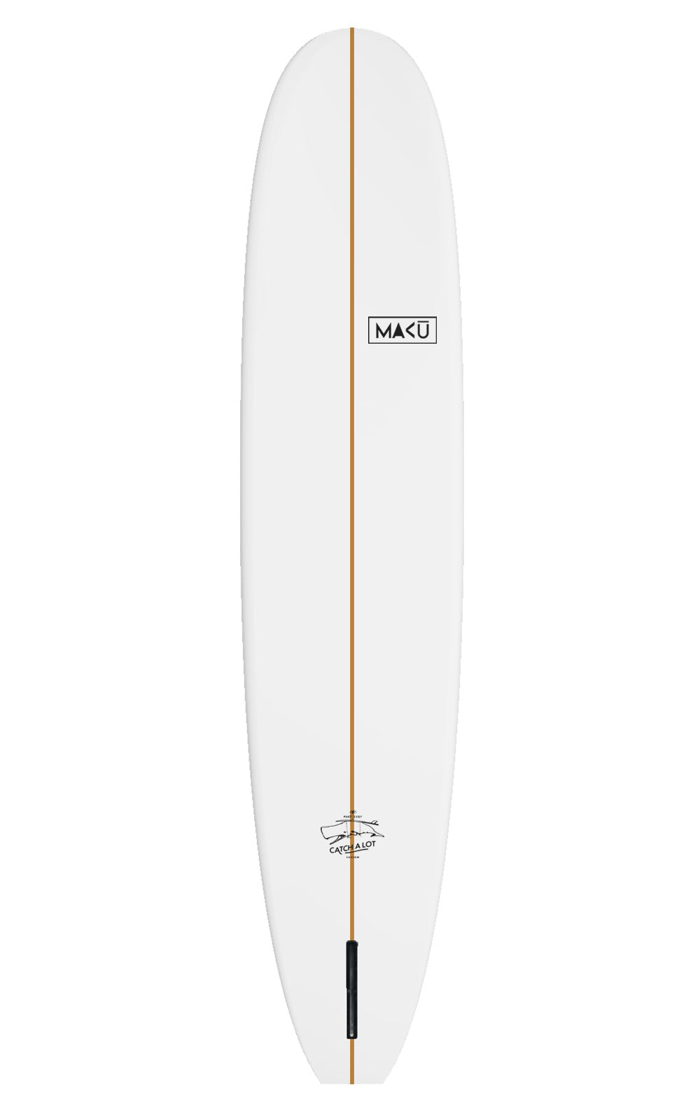 planche longboard noserider single fin maku